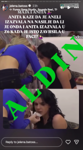 Maja Marinković i Anita Stanojlović tuča